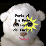 English/Spanish parts of the body words with “Partes del C