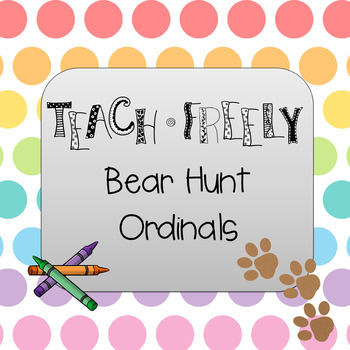 Preview of Teach Freely Color Bear Hunt