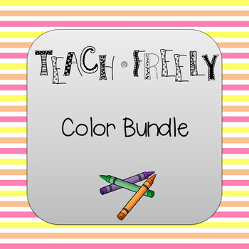 Preview of Teach Freely Color Bundle