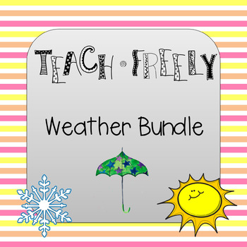 Preview of Teach Freely Weather Bundle