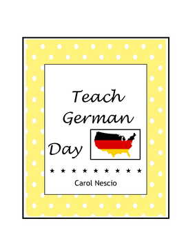 Preview of Teach German Day Activities ~ October 4 ~ Lotto + Fairy Tale Match-Up + Proverbs