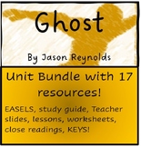 Teach Ghost by Jason Reynolds Complete Unit (Microsoft) w/