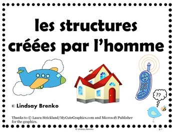 Preview of Introduction to -Structures: a story to introduce Man-Made Structures in French