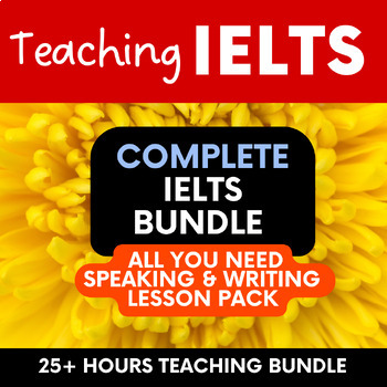 Preview of Teach IELTS - Speaking and Writing Lesson Bundle