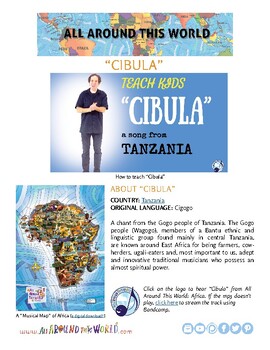 Preview of Teach Kids About Africa -- Let's Chant "Cibula" -- All Around This World