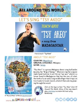 Preview of Teach Kids About Africa -- Let's Sing "Tsy Akeo" -- All Around This World