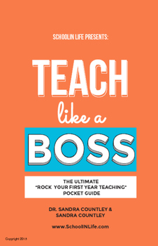 Preview of Teach Like A BOSS: The Ultimate "Rock Your First Year Teaching" Pocket Book