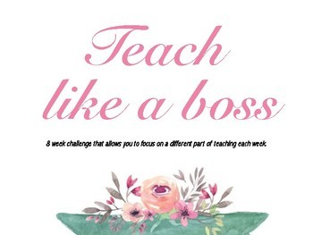 Preview of Teach Like a BOSS challenge (templates)