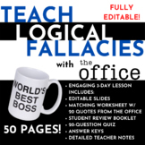 Teach Logical Fallacies with The Office! 3-Day Lesson w/ Q