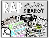 RAP Writing Strategy