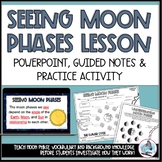 Teach Moon Phases Diagram With Notes & Activity