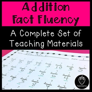Preview of Addition Fact Fluency