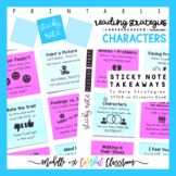 Teach Reading Strategies: Comprehension - Characters - Pri