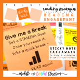 Teach Reading Strategies: Reading Engagement - Printable S