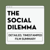 Teach Rhetoric with The Social Dilemma: Timestamped Transc