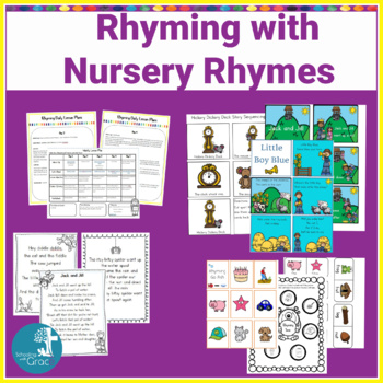 Teach Rhyming with Nursery Rhymes | TPT