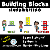 Handwriting Practice for Sizing Letters