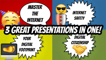 Preview of Teach Students About Internet Safety, Digital Footprints, & Digital Citizenship