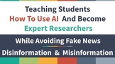 Teach Students How To Use AI, Become Expert Researchers & 