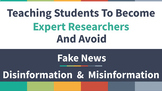 Teach Students To Become Expert Researchers And Avoid Fake News