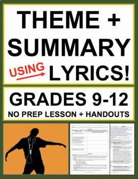 Preview of Teaching Theme with Songs | Printable & Digital