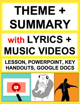 Preview of Teach Theme and Summary using Music Lyrics