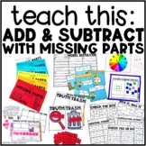 Teach This Add and Subtract with Missing Parts