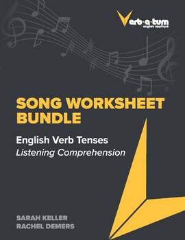 Preview of Teach Verb Tenses with FUN Songs - ESL Bundle