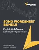 Teach Verb Tenses with FUN Songs - ESL Bundle