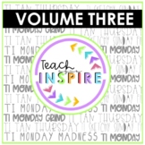 Teach agus Inspire Fonts: Volume Three