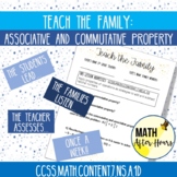 Teach the Family: Associative and Commutative Property