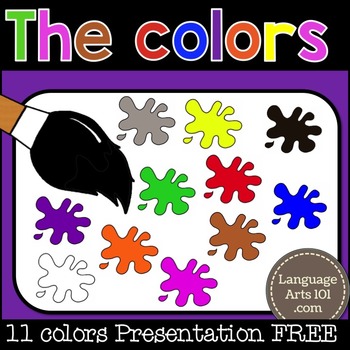 Preview of Teach the colours | Enseigner les couleurs | Enseñar los colores