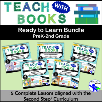 Preview of Teach with Books – Ready to Learn Bundle – PreK-2 No Prep Lesson & Activities