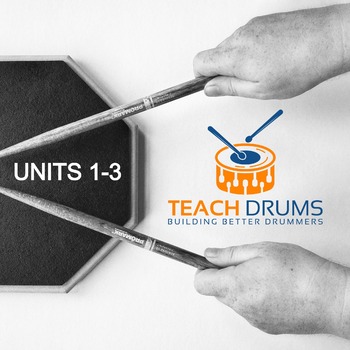 Preview of TeachDrums Units 1-3