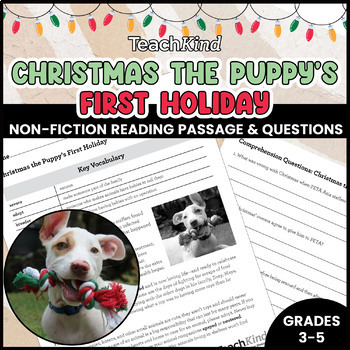 TeachKind Rescue Stories: Christmas the Puppy's First Holiday | TPT