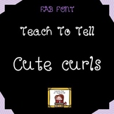 FONT FOR COMMERCIAL USE TeachToTell CUTE CURLS