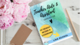 Teacher Aide / Assistant Handbook: Training Manual, Editable!