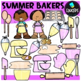 Summer Bakers Clip Art Set {Educlips Clipart}