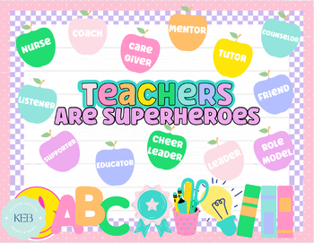 Preview of Teacher Appreciation Bulletin Board