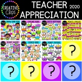 Teacher Appreciation Bundle 2020 ($50.00+ Value!!) {Creative Clips Clipart}