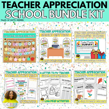 Preview of Teacher Appreciation: Bundle Kit