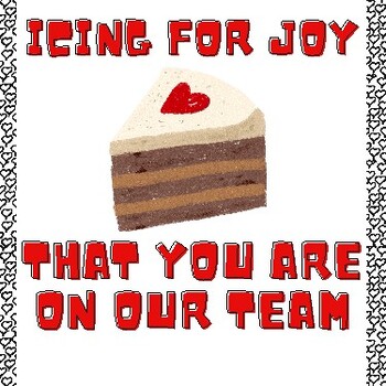 Preview of Teacher Appreciation Cake Theme