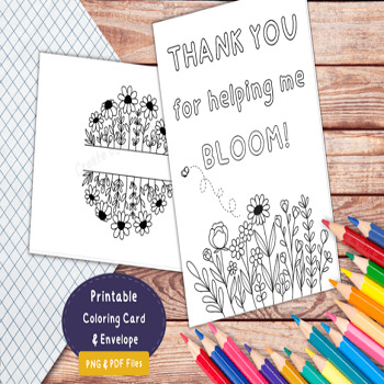 Teacher Appreciation Cards Printable By Lessongenius 