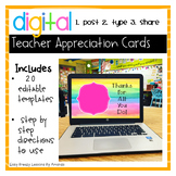 Teacher Appreciation Cards (digital)