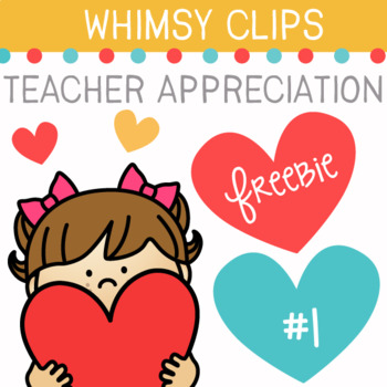 Preview of Teacher Appreciation Clip Art Freebie #1