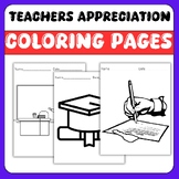 Teacher Appreciation Coloring Pages | Teacher Appreciation