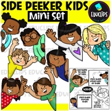 FREE Side Peeker Kids Mini Clip Art Set {Educlips Clipart}