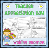 Teacher Appreciation Day 'Teachers are special...' Writing