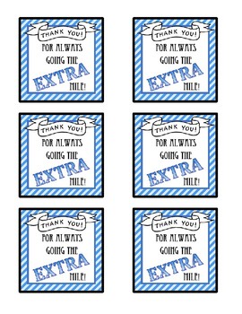 Teacher Appreciation Gift Extra Gum By Libby Magee Tpt