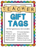 Teacher Appreciation Gift Tags